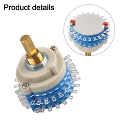 2Pole 24step 2×24 rotary switch attenuator volume control DIY pot potentiometer
