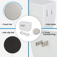 DEWENWILS 2 Pack 3-Way Touch Control Dimmer Touch Dimmer Switch Pad Control