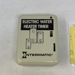 Intermatic WH21 Electric Water Heater Timer 250V 25A SPST Switch Metal Open Box