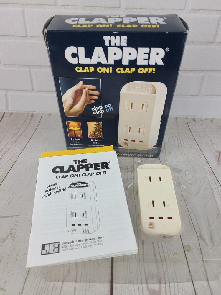 The Clapper Sound Activated On/Off Switch Clap