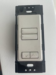 Lutron QSWS2-2BRLI-WH seeTouch QS 2-Button Wallstation Shades Raise Lower Qty 29