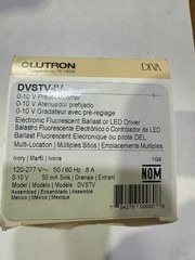 Lutron Diva DVSTV-IV 0-10V Preset Dimmer Wall Switch Ivory Multi-Location