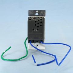 Cooper RF9520DLA Lt Almond NON-RF Accessory Decorator Switch No Neutral 120/VAC