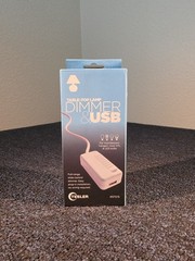 BRAND NEW Tesler Table-Top Lamp Dimmer & USB Model #97D15 NIB