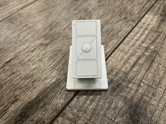 Remote Stand for Lutron Caseta Pico Remote – Single Pedestal – White