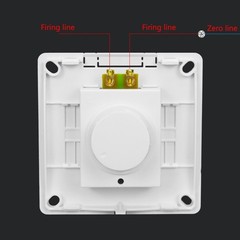 Lighting Control Dimmer Switch Ceiling Fan Adjustment Stepless Speed Controller