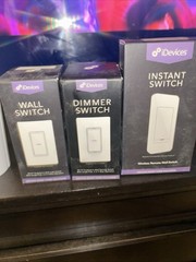 iDevices 120VAC Wi-Fi Enabled Smart Switch W/ Alexa Google HomeKit New Lot Of 3
