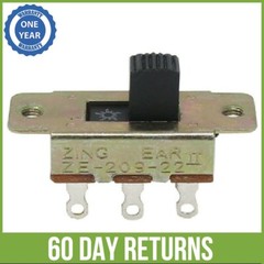 Zing Ear ZE-209-22 Ceiling Fan Rotation Reverse Direction Slide Switch 6 Pin 6A