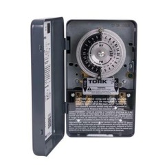 tork mechanical time switch 40 amp 1 channel 24 hours indoor for same time day