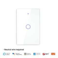 MOES Zigbee Smart Light Switch Mesh Relay Neutral Wire Required Alexa Google APP
