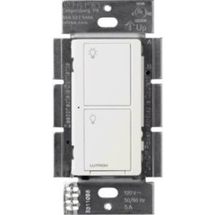 Lutron Caséta Wireless 120V Outdoor Smart Dimmer – White (PD-5ANS-WH-R)