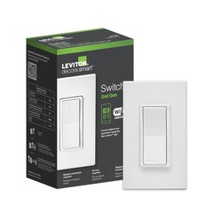 Leviton Decora Smart Switch, Wi-Fi 2nd Gen, Neutral Wire Required, Works with…