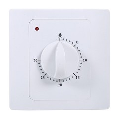 1Pc AC 220V 10A 30Min Electric Time Countdown Digital Time Plug Timer Switch