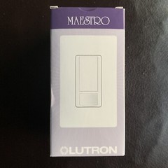 Lutron Maestro Single Pole Motion Sensor Light Switch MS-OPS2-WH, White- NEW