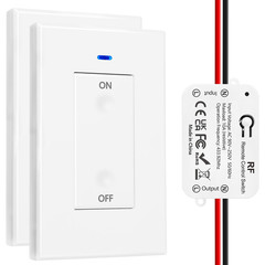 AC 110V 120V 220V 240V Wireless Remote Control Light Switch 1500W 1 Channel 433M