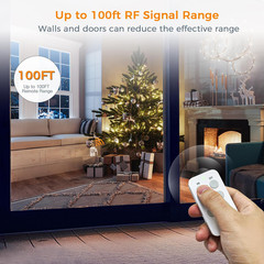 Remote Control Outlet, Electrical Light Switch, Plug in Wall Plug with On/Off S