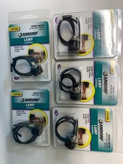 (5) Jandorf 61216 125V 1-Pole 2-Wire Terminal Single Circuit Rotary lamp Switch