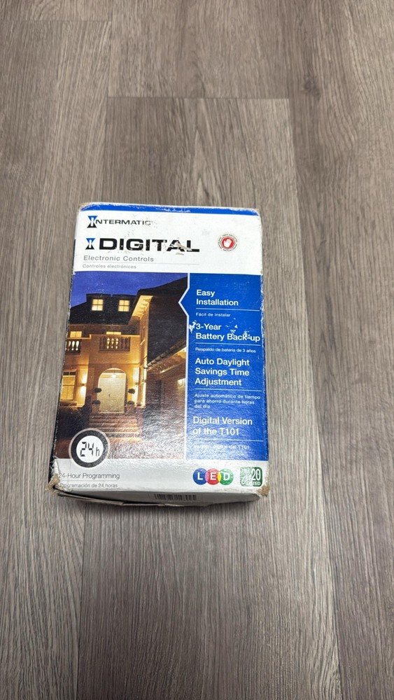 Intermatic DT101 24 HR Dial Digital Time Switch Electronic Controls