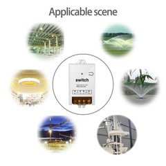 433MHz Remote Control Relay Wireless Remote Switch For Electrical Equipment