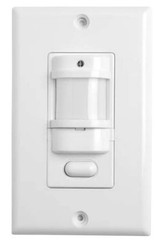 Hubbell® IWSZP3PW Wall Switch Sensor 120/277 VAC Passive Infrared Sensor 180 deg