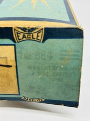 Vintage Eagle Electric Bakelite Silver Weatherproof Three Way Switch No. 984