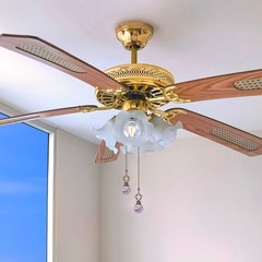 Ceiling Fan Pull Chain, 2Pcs 12″ Ball Pendant Chain Extender, Pink