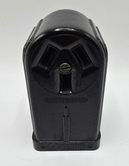 Vintage Leviton 50A 125/250V Art Deco Bakelite Receptacle Electric Outlet