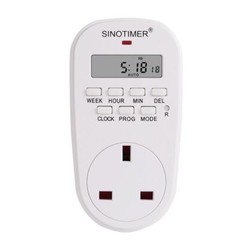 Digital Wall Power Socket Time Control 7 Day Weekly Programmable 230V 220V AC