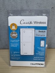 Lutron Caséta Wireless 120V Outdoor Smart Dimmer – White (PD-5ANS-WH-R) Switch