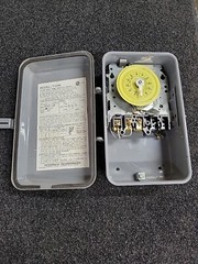 Intermatic T101 Series 40 Amp 125-Volt 24-Hour SPST Mechanical Time Switch