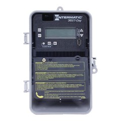 INTERMATIC ET2715CP Electronic Timer, Gray, Plastic 52RU48