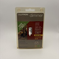 Lutron TG-600PH-IV Toggler 600W Preset Dimmer Ivory brand new never opened