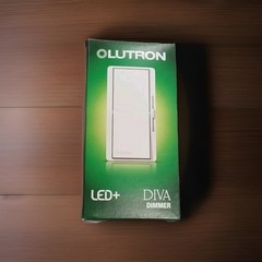 Lutron Diva DVCL-153PR-WH 120V Single Location or 3Way CFL/Digital LED Dimmer H1