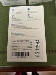 ELEGRP 3 pack Three Way Smart Dimmer Light Switches DTR30, 2.4GHz Wi-Fi, Black
