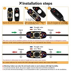 5 Pcs Inline Switch, Cord Appliance Black Switch, Button ON OFF for Lamp, Rat…