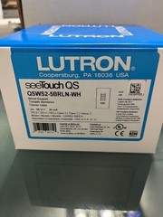 LUTRON QSWS2-5BRLN-WH WIRED KEYPAD NEW IN BOX FREE SHIPPING