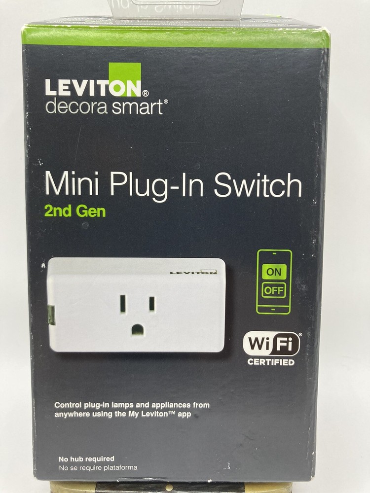 Decora Smart Wi-Fi Mini Plug-In Single Outlet (2nd Gen), Works Google, Alexa….