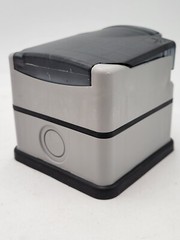 Legrand 684636 Plexo 66 Mosaic Adapter 2-Module with Flap Semi-Transparent Lid