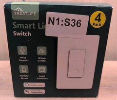 TREATLIFE 4 Pack Smart WiFi Light Switch – Compatible for Alexa & Google