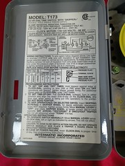 Intermatic T173 24HR Mechanical Time Switch 40A 120/277V DPST