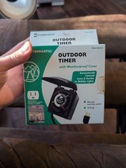 Intermatic 24 Hour Automatic Outdoor Timer 10A 1200W-120V Grounded Plug HB35R !