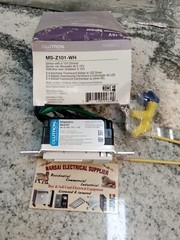 Lutron MS-Z101-WH MAESTRO Sensor 0-10V Dimmer, WHIT, 120-277V, 8A (20C2