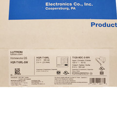 Lutron HQR-T10RL-SW HomeWorks QS RF seeTouch Tabletop 10 Button Keypad Control W
