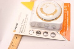 Woods Indoor Mechanical Timer 30Min Interval 24hr 15A 125V 50000