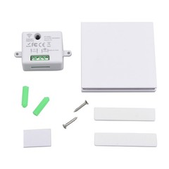 433MHz AC100-250V Wireless RC Kinetic Self-powered No Battery Wall Light Switch