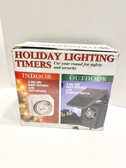 Intermatic Holiday Lighting Timer Combo Pack Indoor & Outdoor Model PD4D114