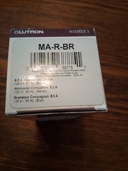 Lutron Maestro – MA-R-BR – ACCESSORY Dimmer Brown – NEW in BOX