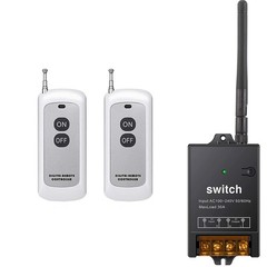 Wireless Remote Switch,AC 110V/120V/240V/40A Relay with Voltage Isolation,RF …