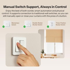 Sonoff Zigbee Smart Roller Shutter Switch Mini-Zbrbs Mini Size Percentage