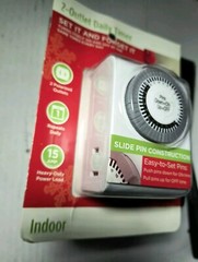 Westinghouse 2-Outlet Daily Timer Indoor 2 Polarized Outlet Mechanical Timer NEW